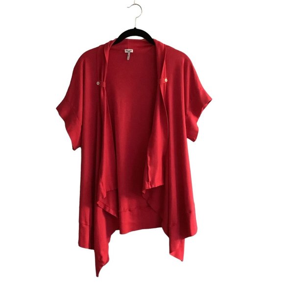 SPLENDID Bright Pink SUPER SOFT Open Flowy Cardigan- Size Medium - Picture 2 of 10